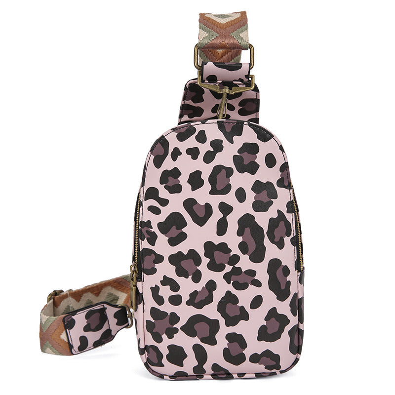 Wholesale Western Style Crossbody Chest Bag Vintage Print Waist Bag